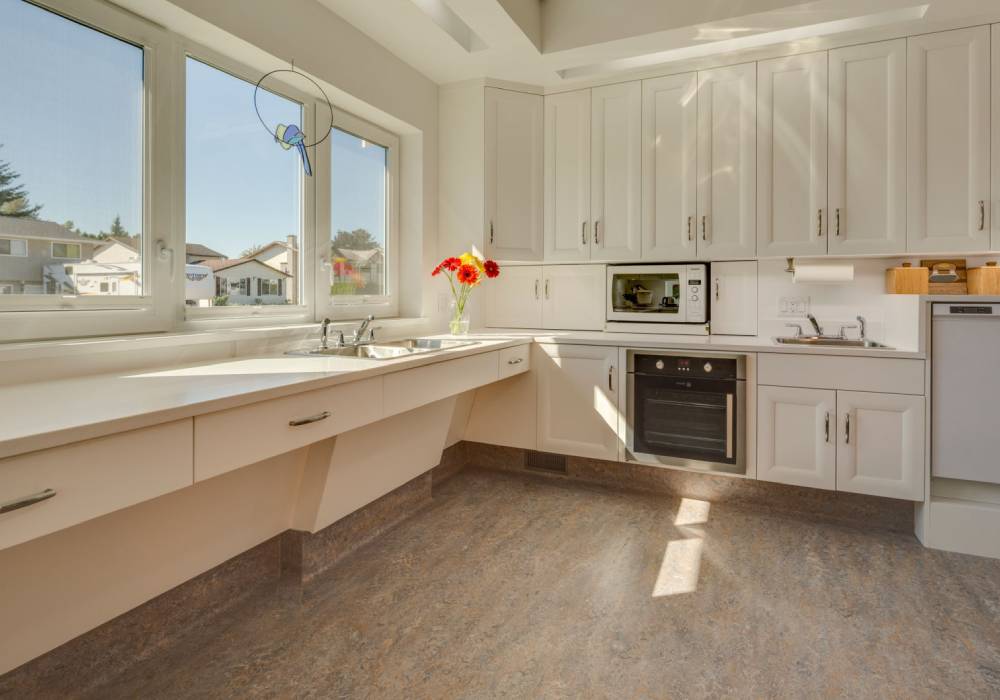 Marmoleum flooring